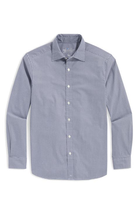 Gingham On-The-Go Brrrº Button-Up Shirt