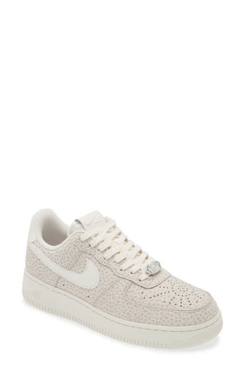 Shop Nike Air Force 1 Low Safari Basketball Sneaker In Phantom/metallic Silver/sail