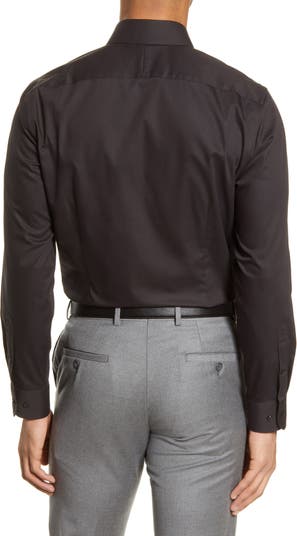 Solid Stretch Oxford Shirt