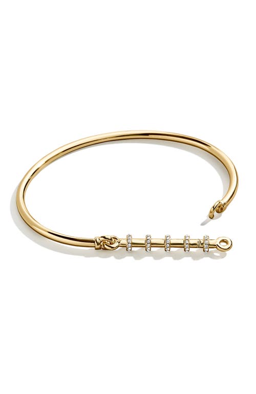 Shop Baublebar Tyler Bangle In Gold