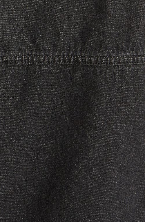 Shop Habitual Kids Kids' Overdyed Cargo Jeans In Black