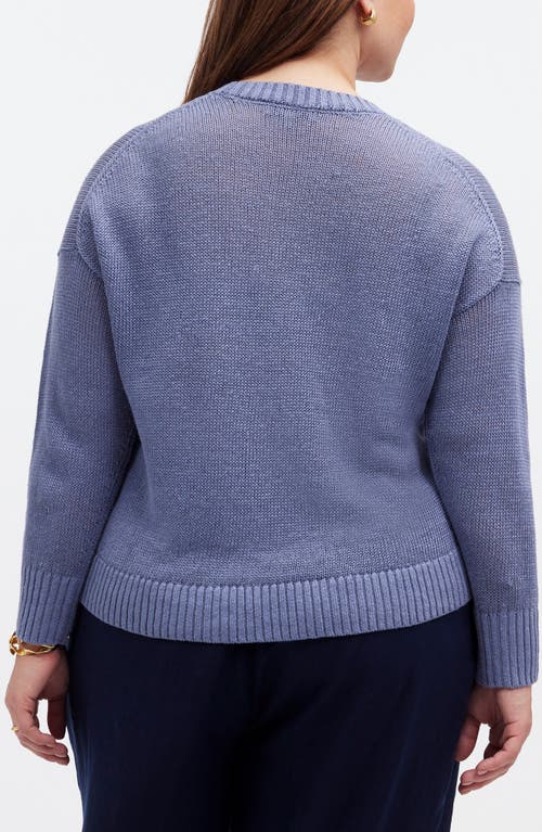 MADEWELL MADEWELL DROP SHOULDER LINEN SWEATER 