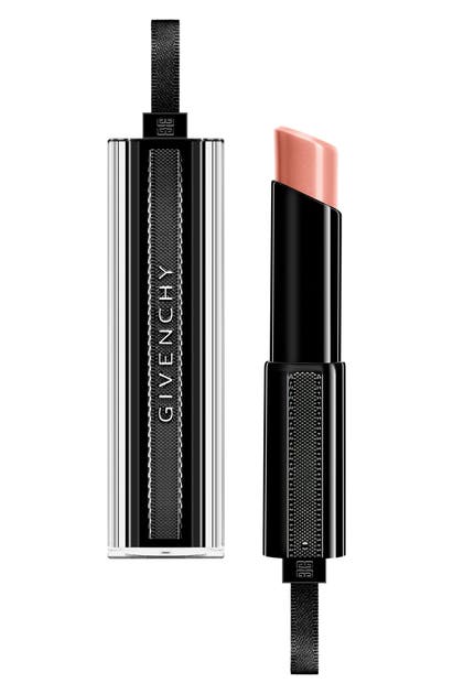 Givenchy Rouge Interdit Vinyl Extreme Shine Lipstick In 1 Very Natural Beige