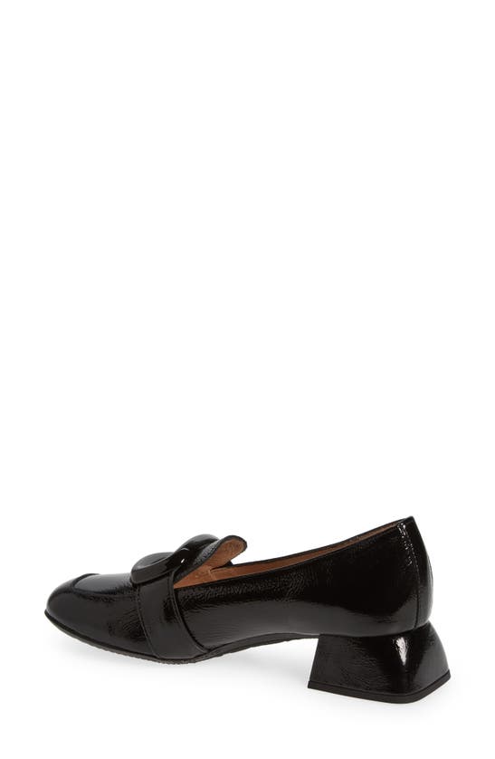 Wonders Elein Buckle Loafer In Lack Black