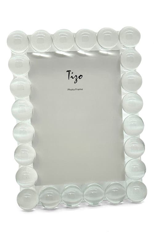 Tizo Bubble Convertible Easel Picture Frame In Clear