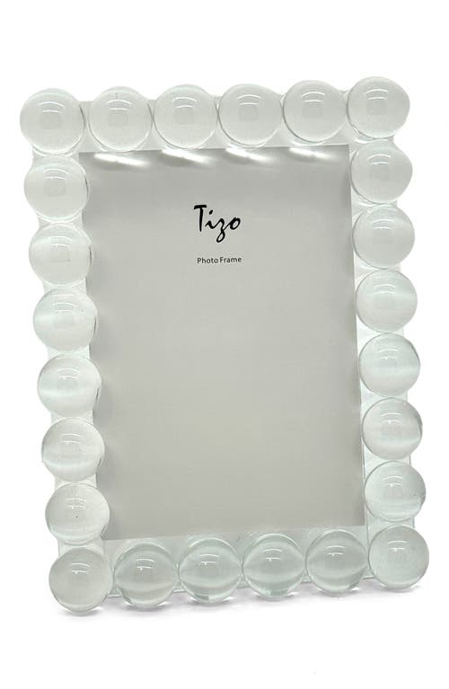 Tizo Bubble Convertible Easel Picture Frame in Clear 