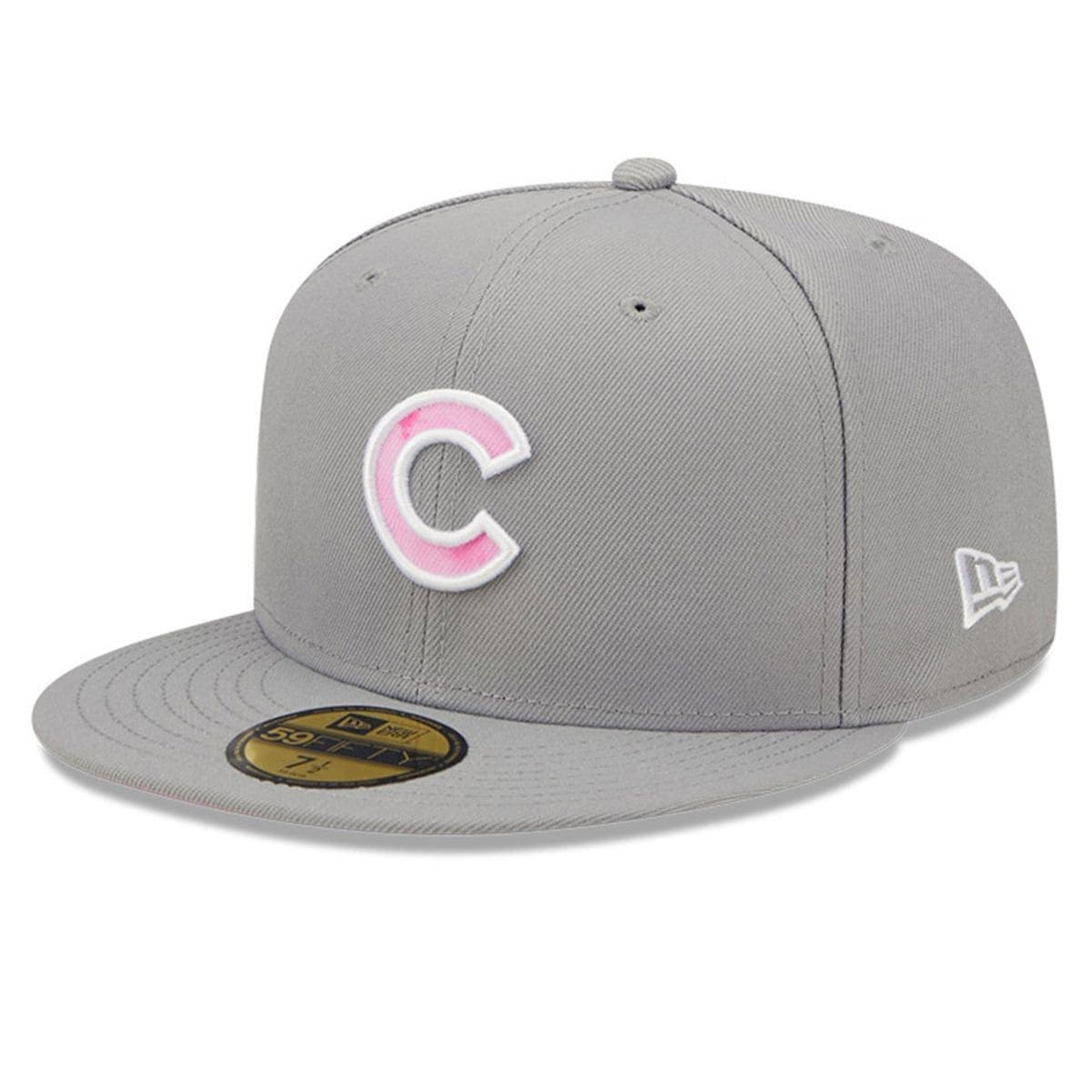 cubs breast cancer hat