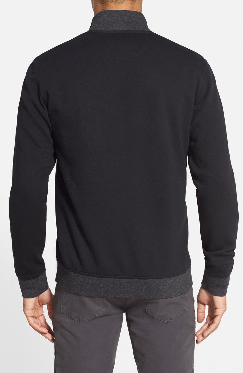 Ted Baker London 'Newbevy' Quarter Zip Sweatshirt, Alternate, color, 