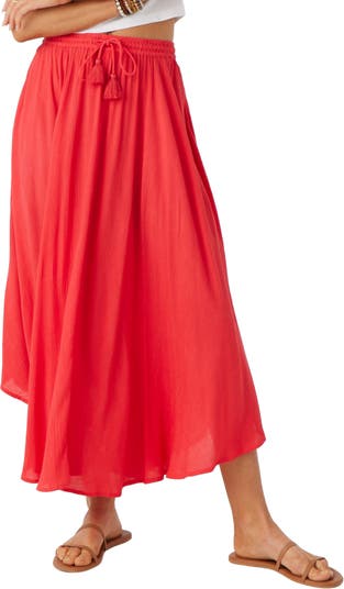 O'Neill Samoa Rounded Hem Maxi Skirt | Nordstrom