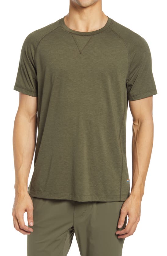 Fourlaps Level T-shirt In Army Green