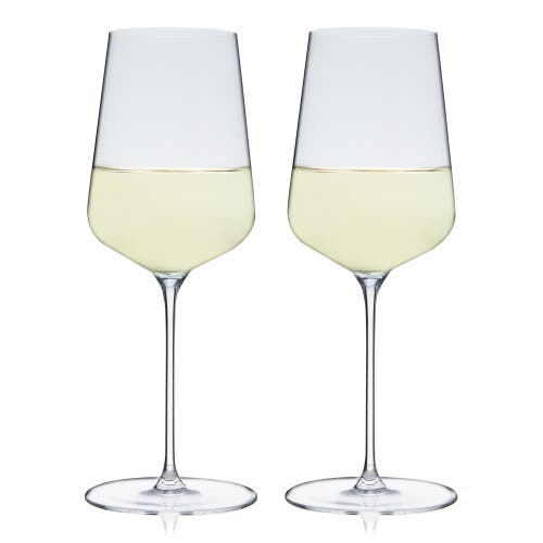 Spiegelau Set Of 2 Definition 15.2oz White Wine Glasses In Clear