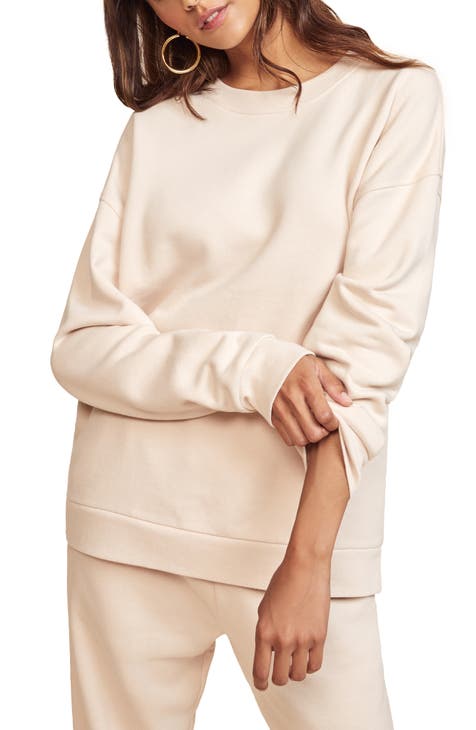 BAM BY BETSY & ADAM Womens Beige Sweatshirt main image 1
