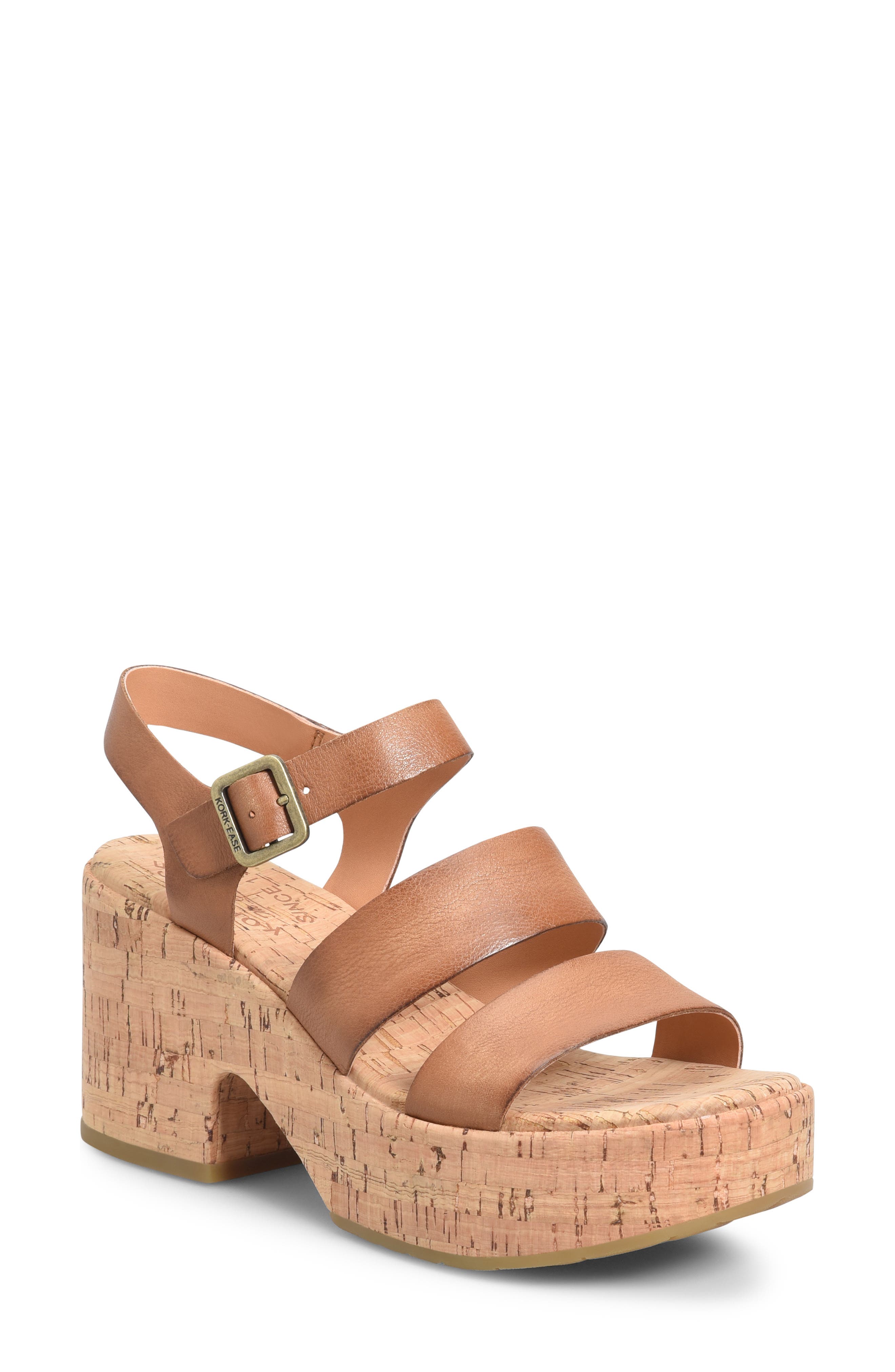 KorkEase® Tish Platform Sandal Nordstrom