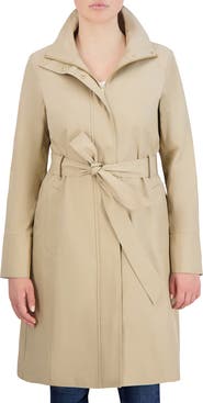 Cole Haan Water Resistant Cotton Blend Trench Coat Nordstrom