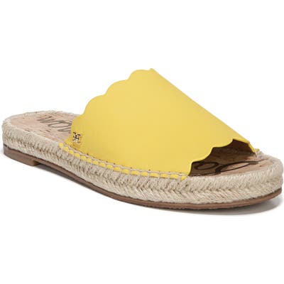 Sam Edelman Andy Slide Sandal, Yellow