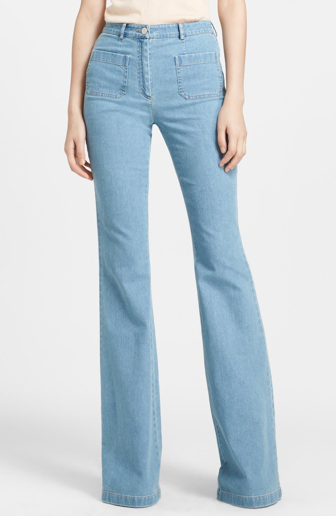 Michael Kors Bell Bottom Stretch Jeans 