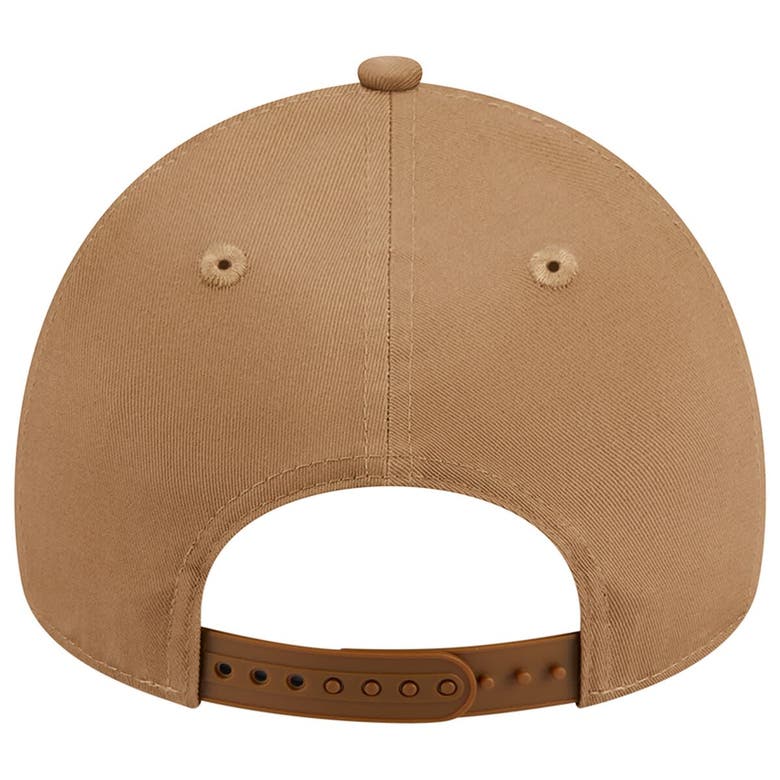 Shop New Era Khaki San Diego Padres A-frame 9forty Adjustable Hat