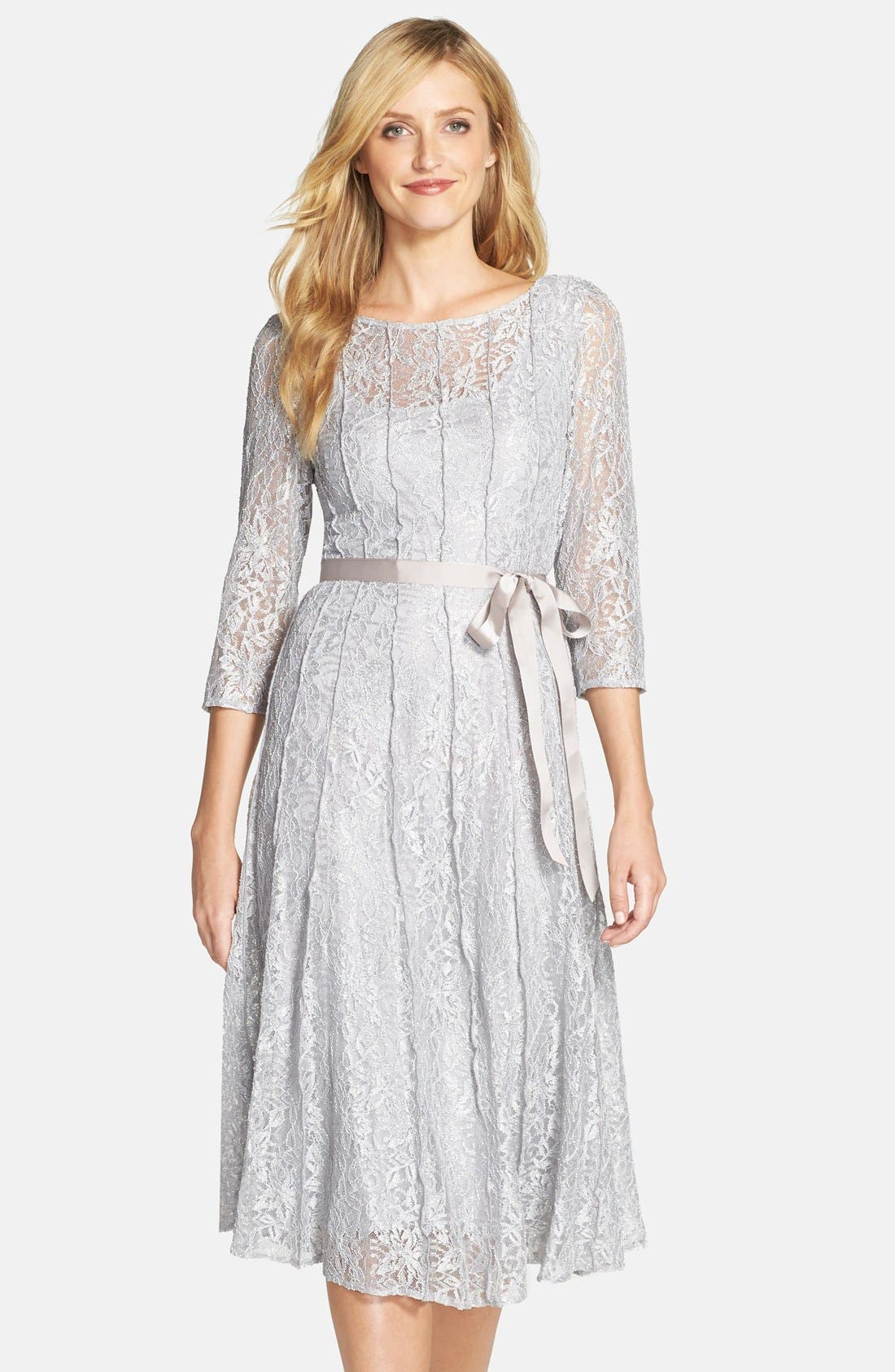 Alex Evenings Lace Midi Dress Nordstrom