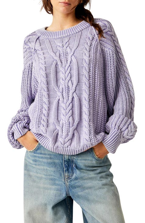 Frankie Cable Cotton Sweater