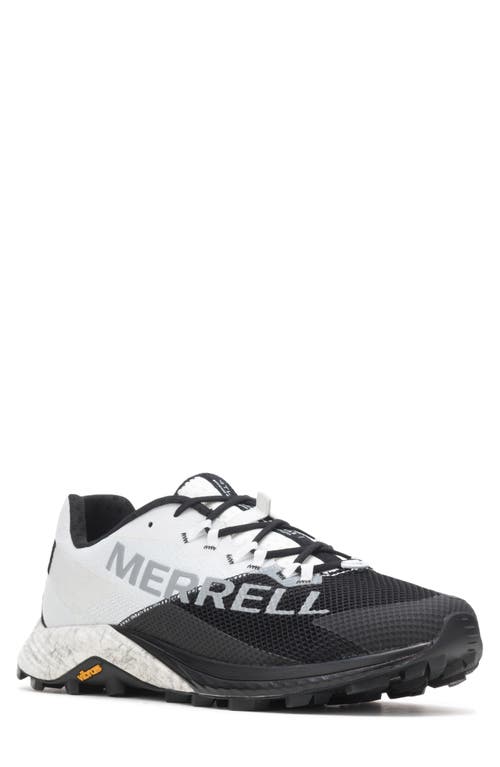 Merrell MTL Long Sky 2 Running Shoe in Black/White