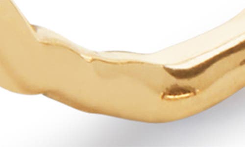 Monica Vinader Gold Siren Small Hoop Earrings In 14k Solid Gold