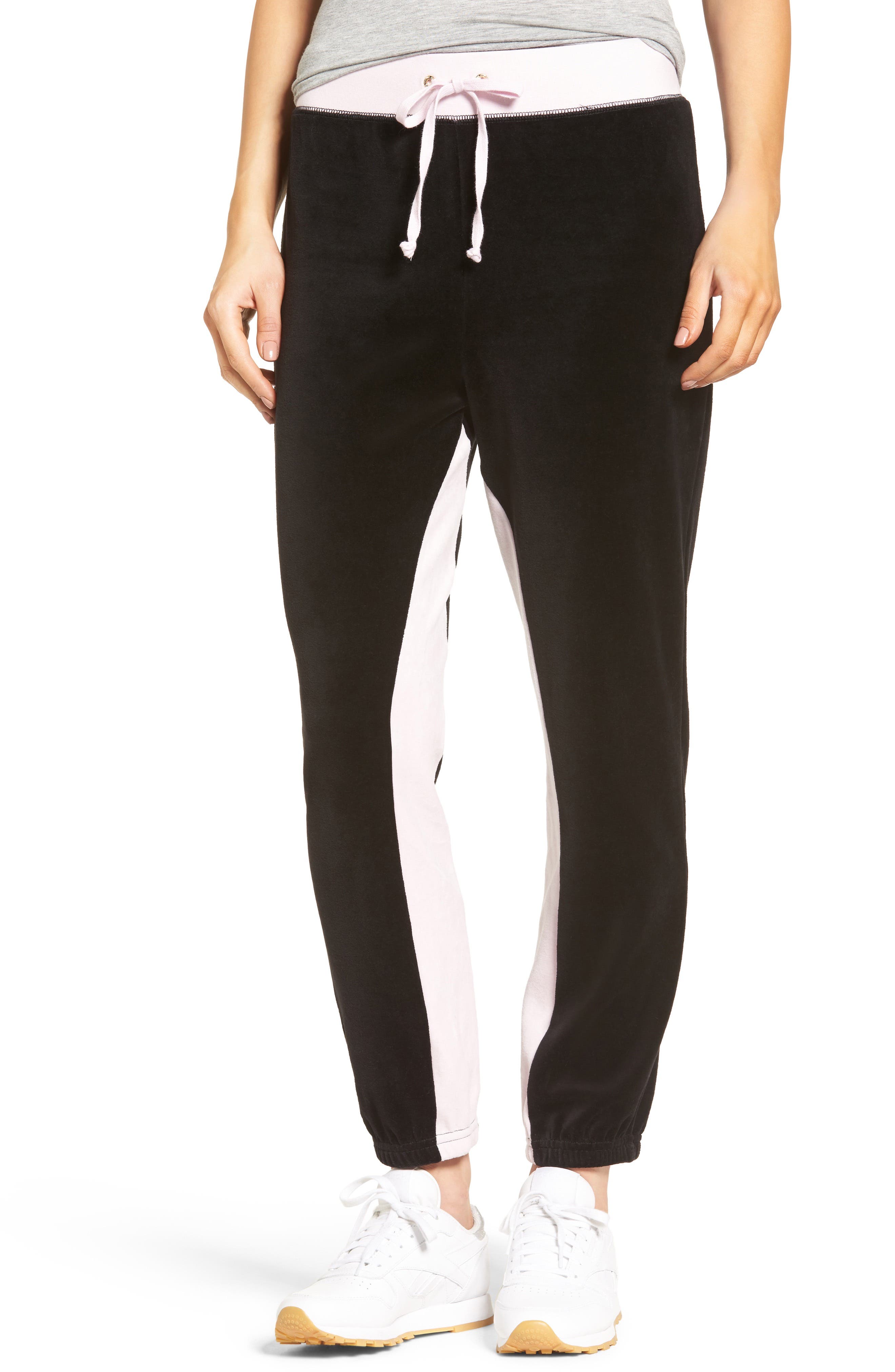 Juicy Couture Silverlake Colorblock Velour Track Pants Nordstrom
