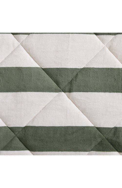 NAUTICA NAUTICA LAWNDALE STRIPE COMFORTER & SHAM SET