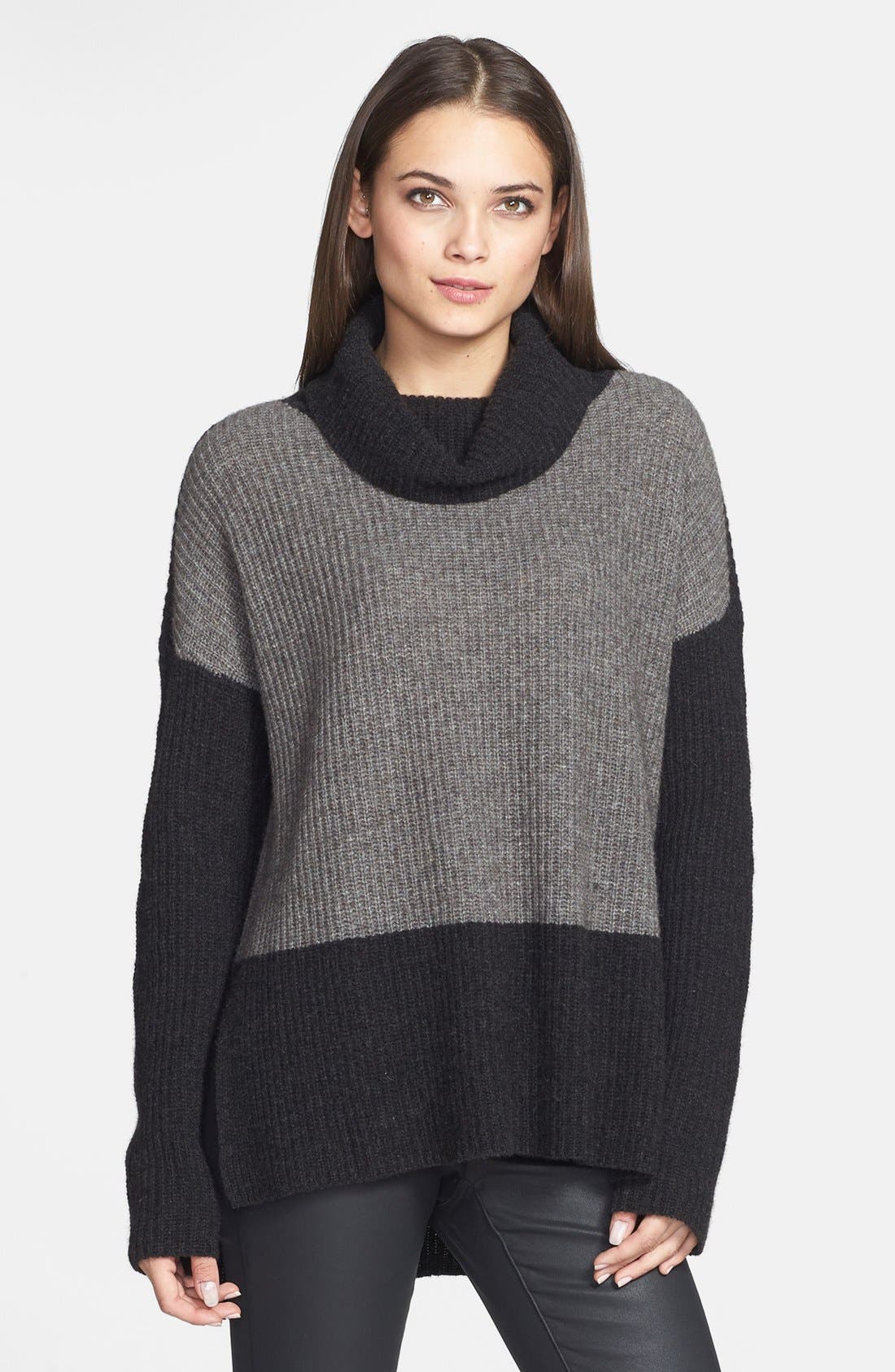 Eileen Fisher Supersoft Yak Hair & Wool Turtleneck Sweater Nordstrom