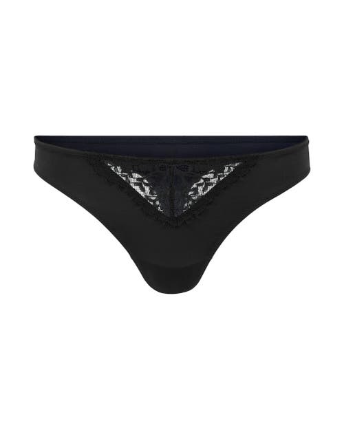 Shop Adore Me Leigha Thong Panties In Black