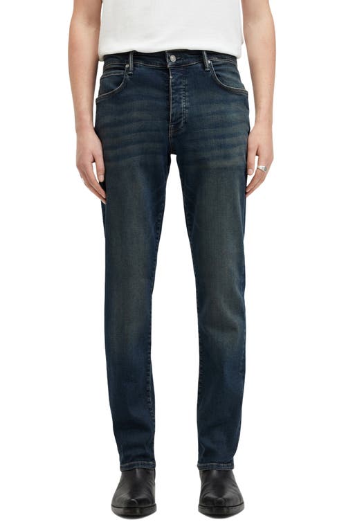 Shop Allsaints Sid Skinny Jeans In Indigo Blue