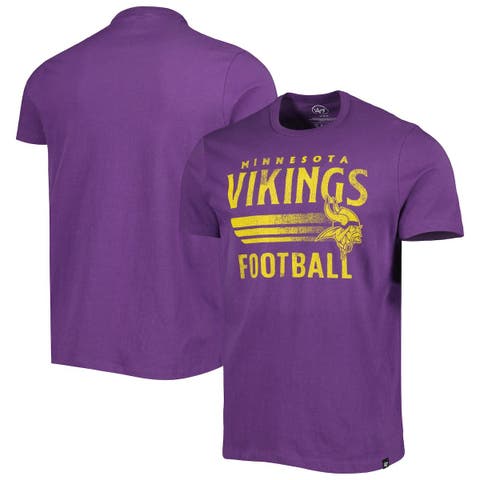 Men's Fanatics Branded Purple Minnesota Vikings Jersey Tackle V-Neck T-Shirt