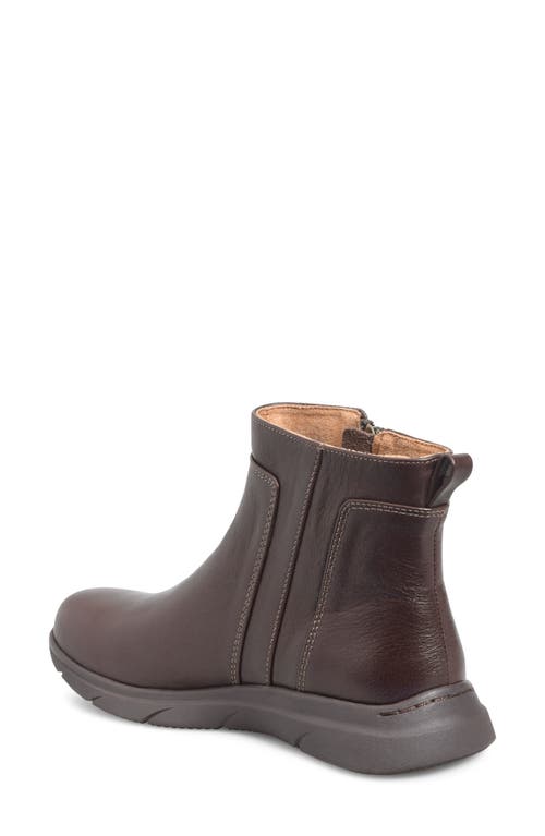 Comfortiva Maxine Waterproof Bootie In Chocolate