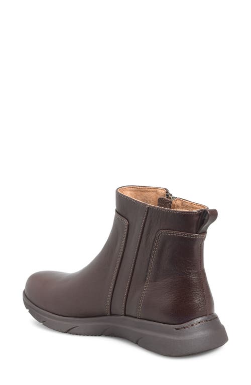 Shop Comfortiva Maxine Water Resistant Bootie In Chocolate