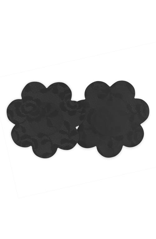 MAGIC Bodyfashion Luxury Lace Secret Covers 5-Pack Breast Petals Black at Nordstrom,