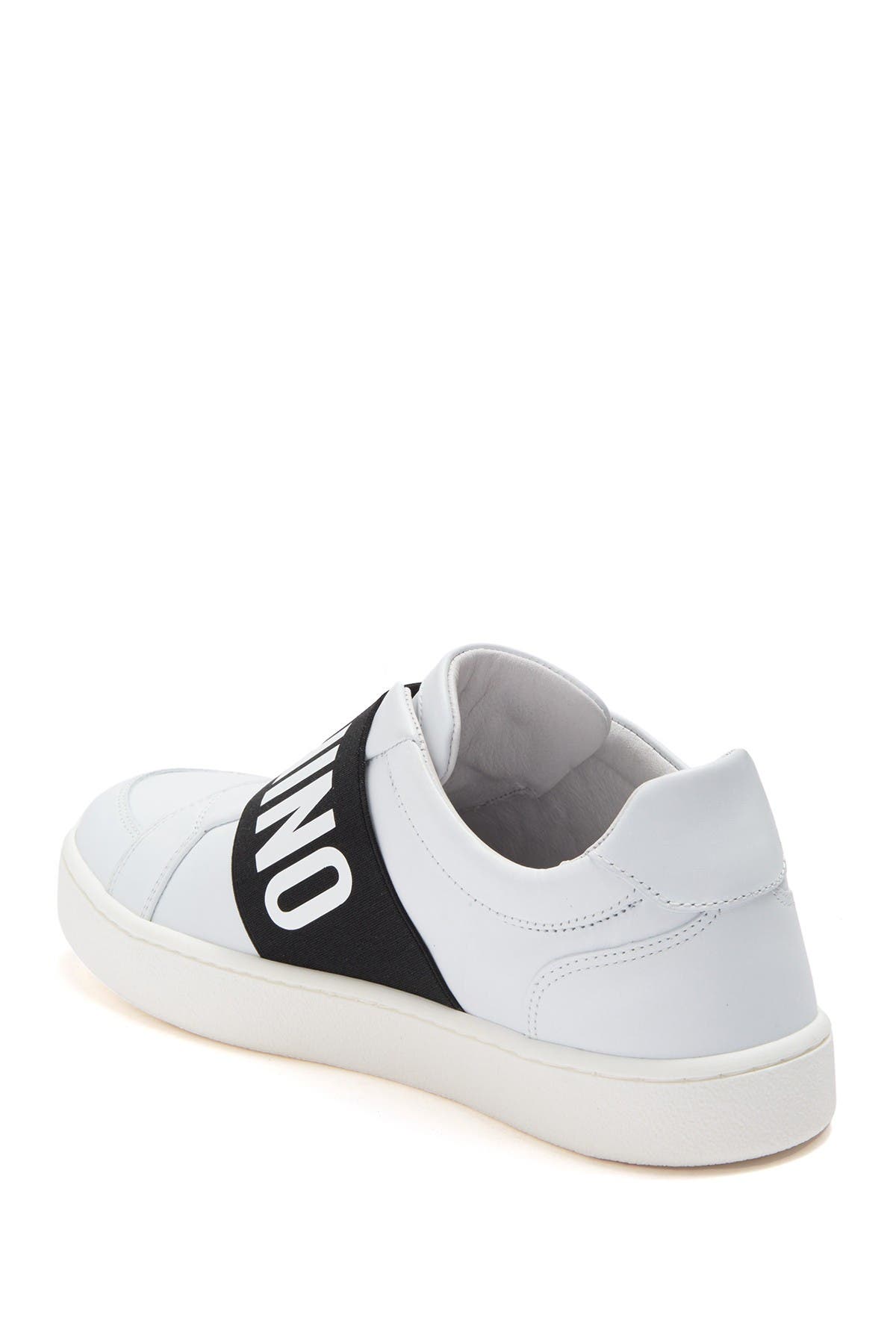 moschino logo strap sneakers