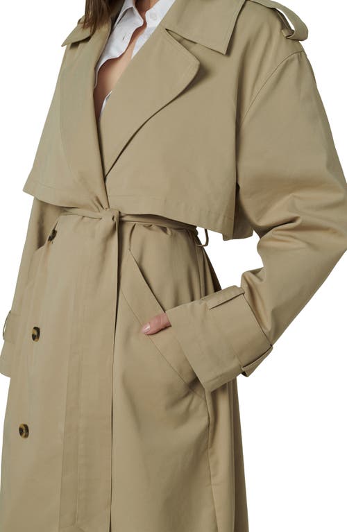 Shop Joe's The Dani Michelle Trench Coat In Biscotti