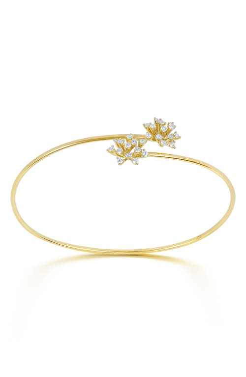 Luminus Diamond Bangle Bracelet in Yellow Gold