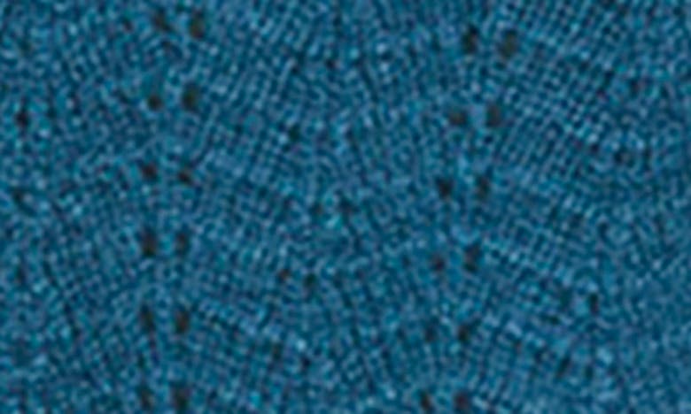 Shop Vineyard Vines Pointelle Cashmere Sweater In Mallard Blue