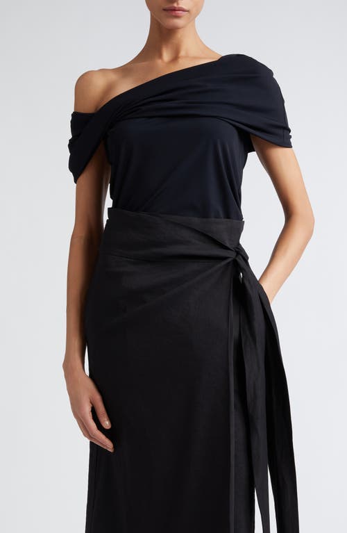 Róhe Off the Shoulder Top Noir at Nordstrom, Us