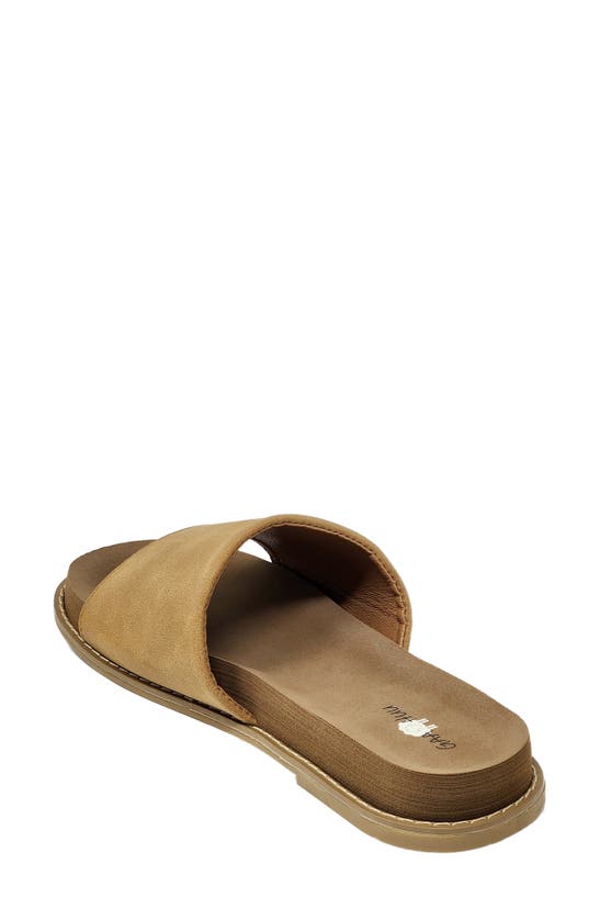 Shop Gaahuu Slide Sandal In Brown