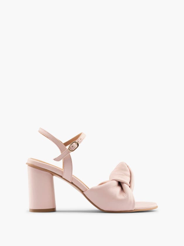 Maguire Noto Block-heel Knotted Sandals Women In Blush
