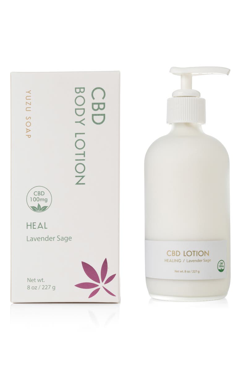 Yuzu Soap CBD Lotion, Alternate, color,