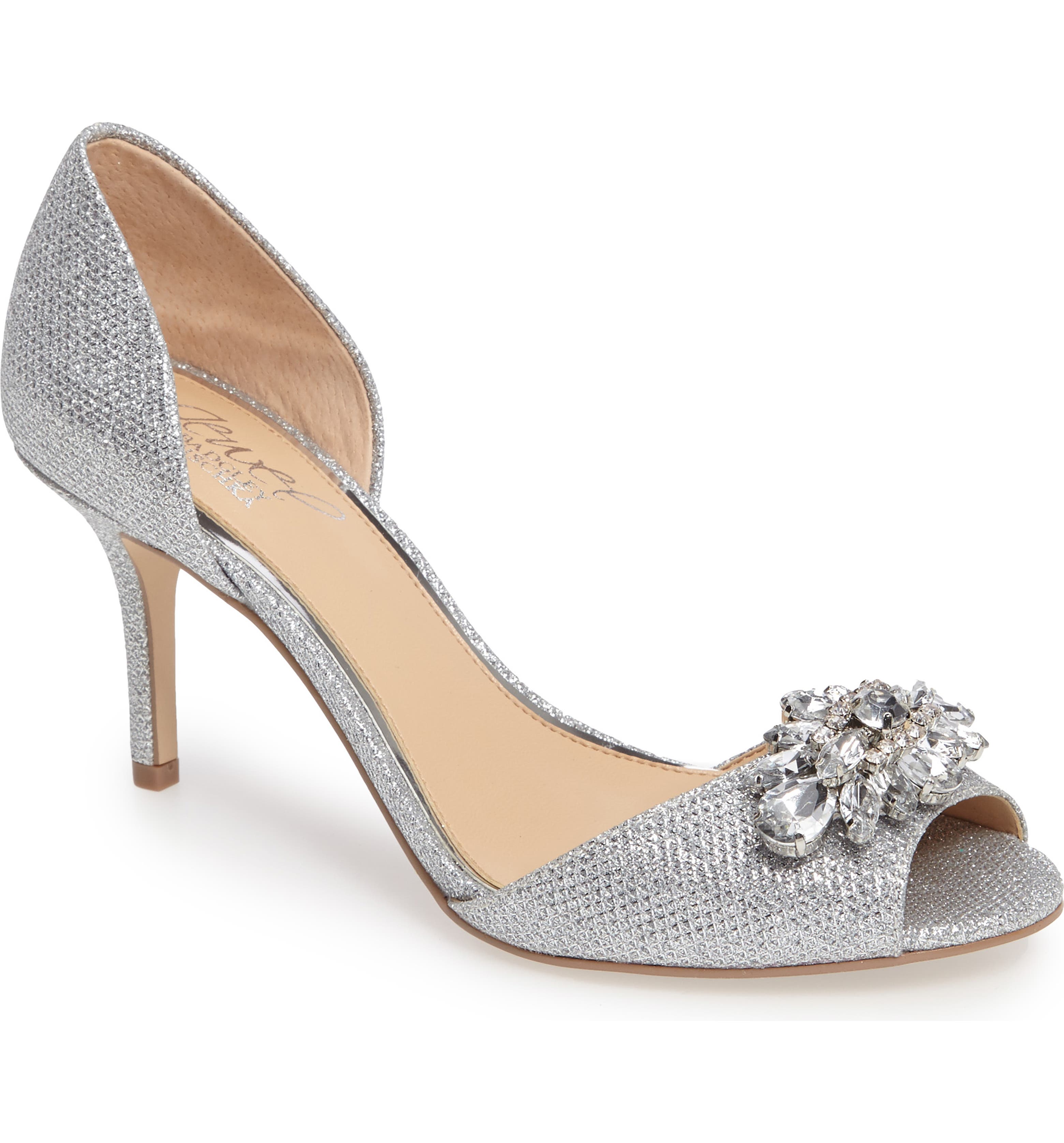 Jewel Badgley Mischka Hays Embellished Sparkling Sandal (Women) | Nordstrom