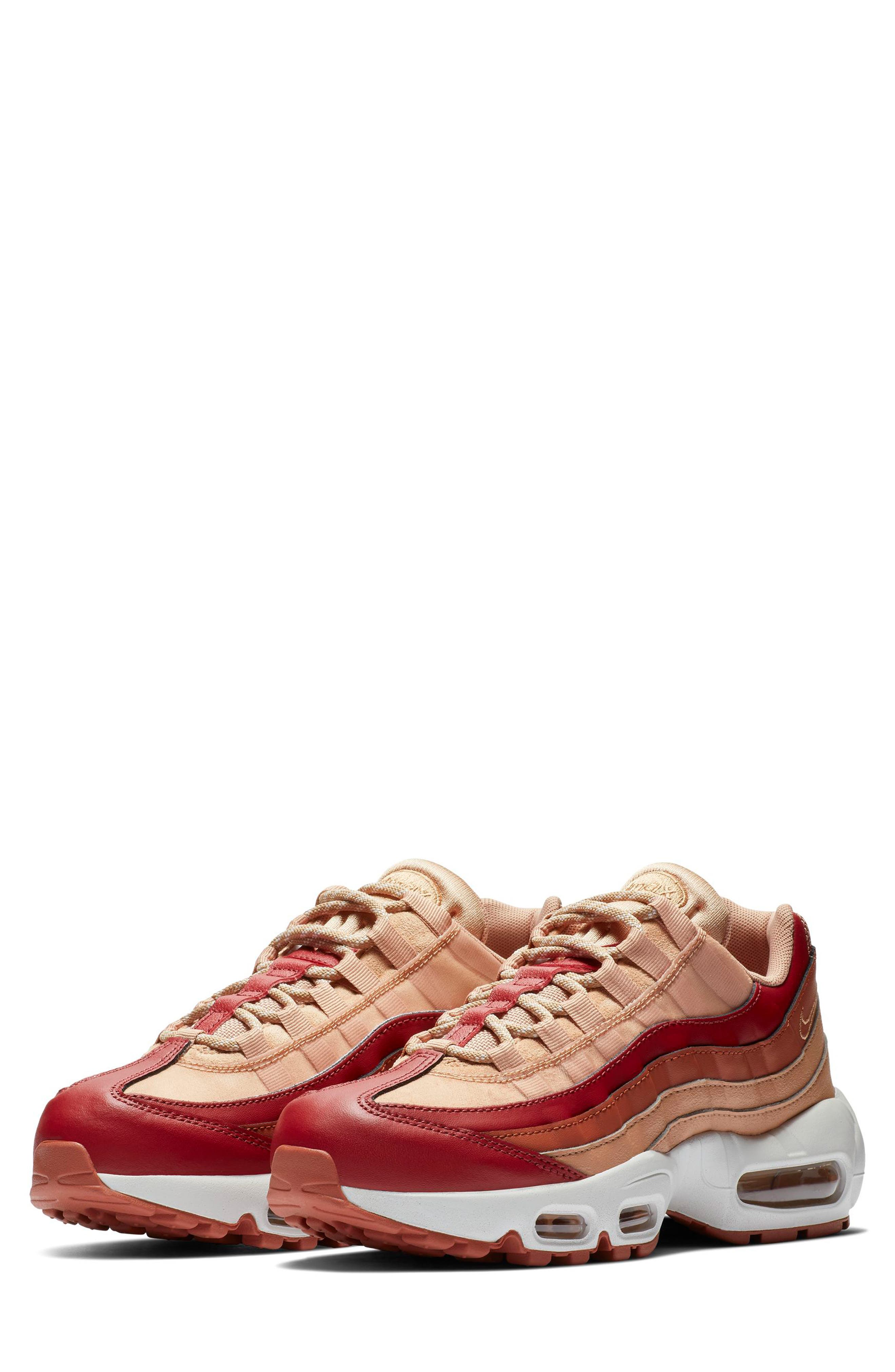 Nike Air Max 95 Running Shoe- Red