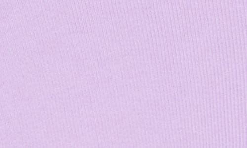 Shop Ambush Workshop Logo Cotton Fleece Graphic Sweatshirt In Lavender/black