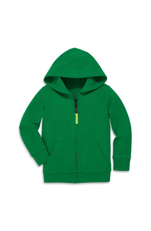 Shop Primary The Zip Hoodie In Grass