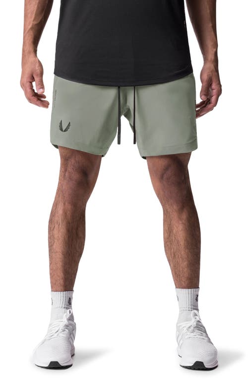 Tetra-Lite 7-Inch Water Resistant Linerless Shorts in Sage Wings