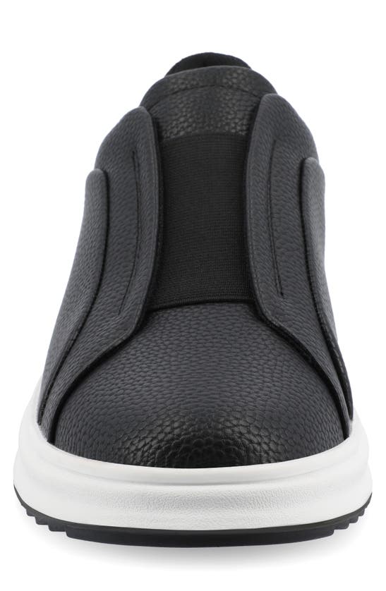 Vance Co. Matteo Tru Comfort Low Top Sneaker In Black