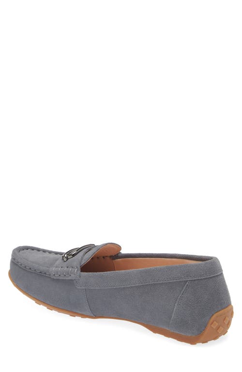 Shop Frankie4 Foxx Loafer In Denim Suede