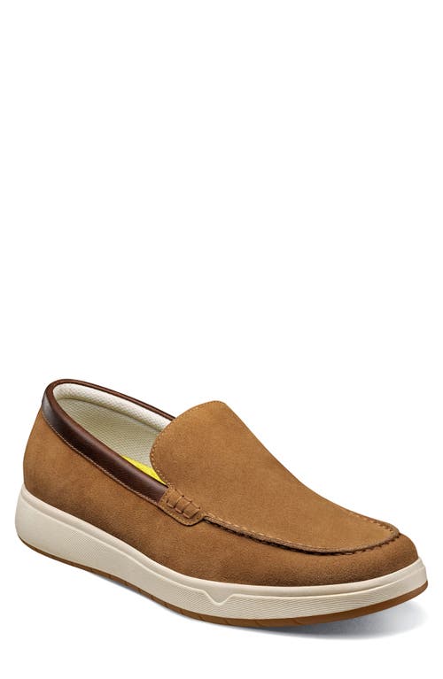 Florsheim Heist Moc Toe Venetian Loafer in Mocha